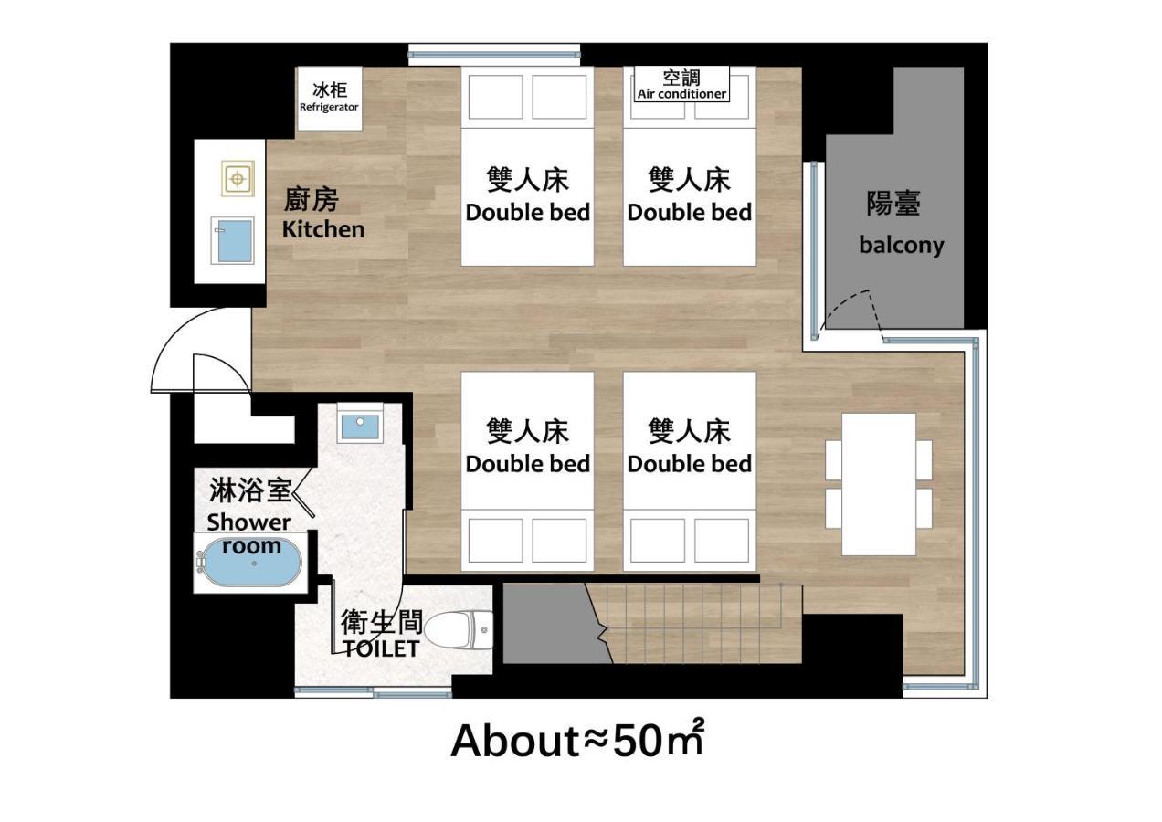 טוקיו Hotel Apartment Ueno Inaricho Sta מראה חיצוני תמונה